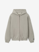 Embossed FW26 90s Relaxed Zip Up Hoodie