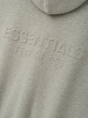 Embossed FW26 90s Relaxed Zip Up Hoodie