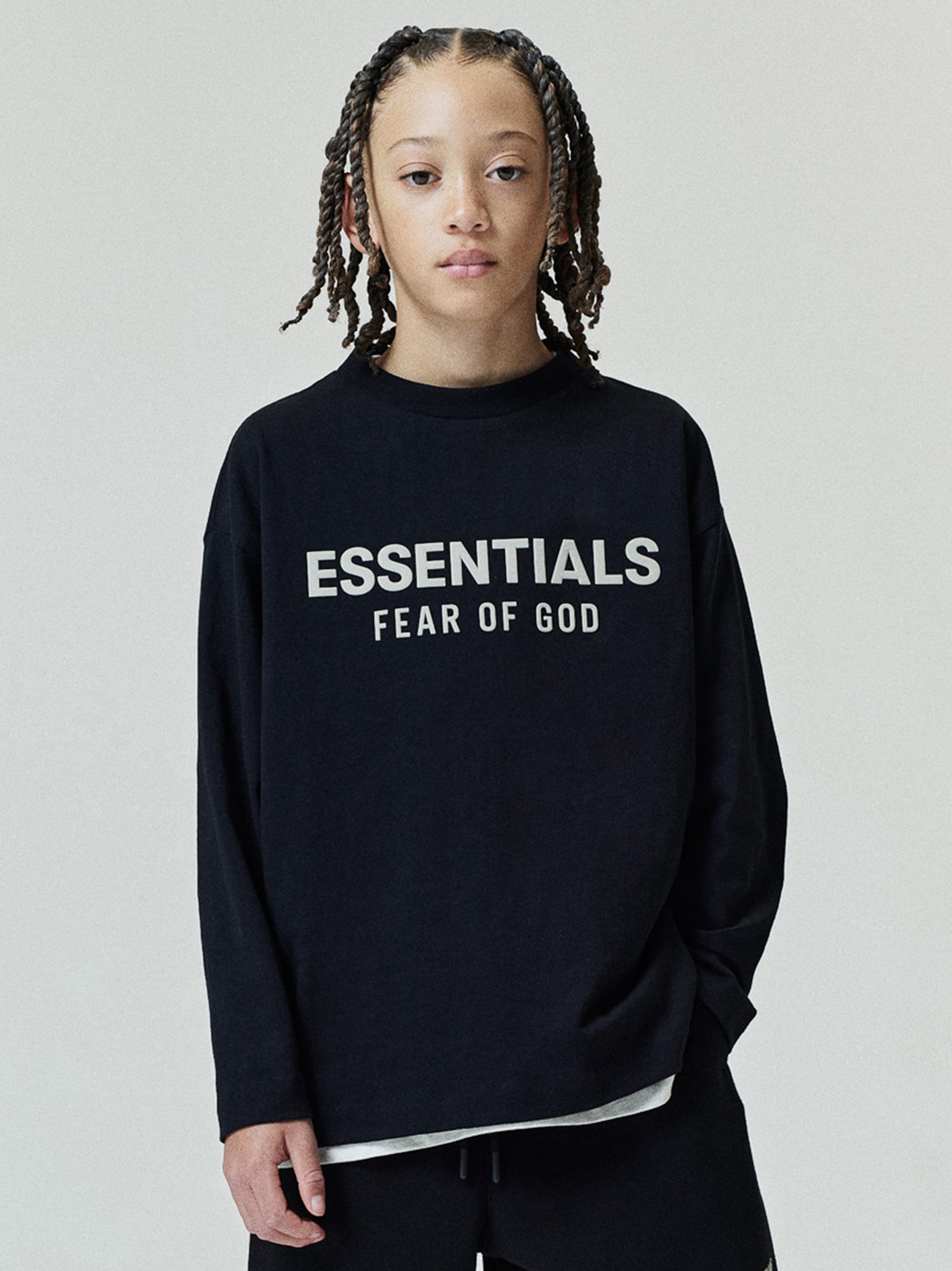 Kids Essentials FW26 Classic Long Sleeve Tee