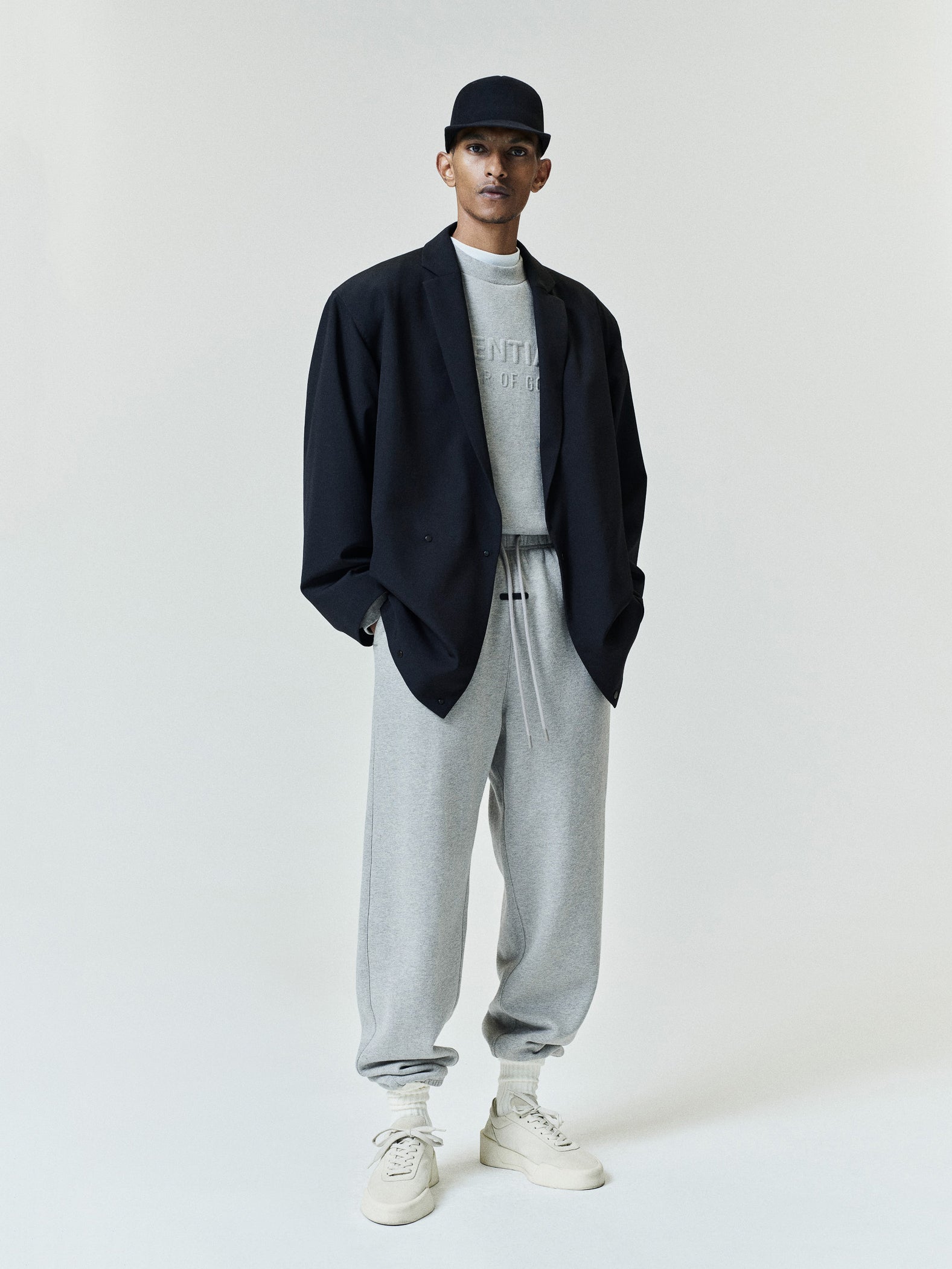Embossed FW26 90s Relaxed Crewneck