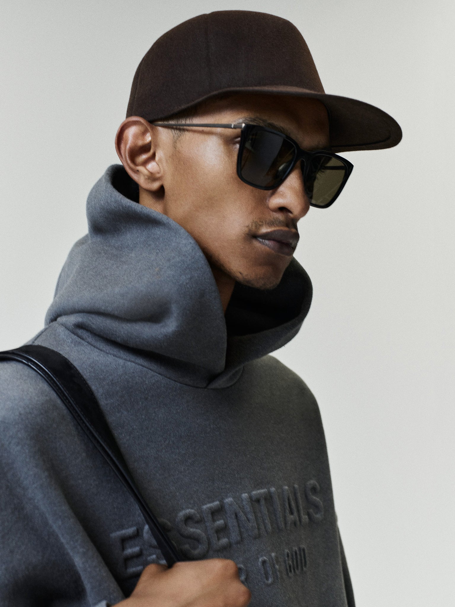 Embossed FW26 90s Relaxed Hoodie