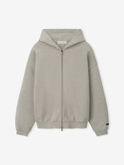 Embossed FW26 90s Relaxed Zip Up Hoodie